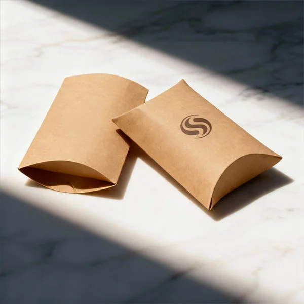 Kraft Pillow Boxes
